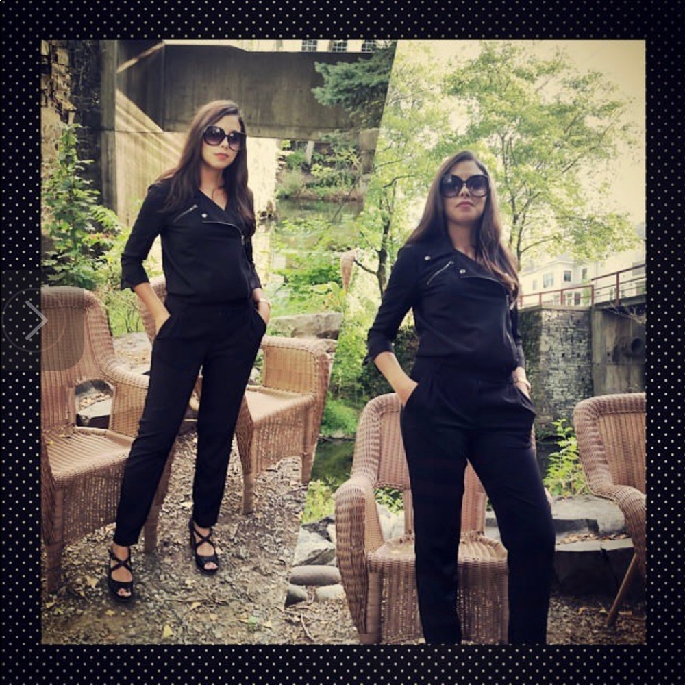 Guess black romper